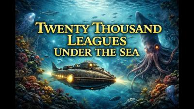 Twenty Thousand Leagues Under the Sea  Full Classic Audiobook  LongForm Listening