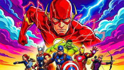 What If Flash Arrived In Marvel Universe