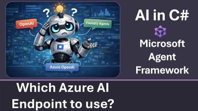 Which Azure Endpoint to use AI in C