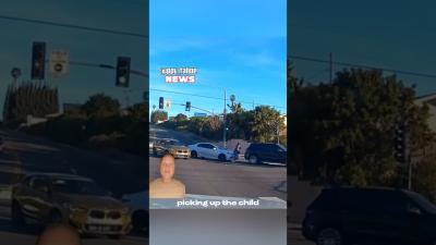 Woman arrested after video shows toddler falling from SUV