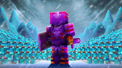 2500 Players VS Minecraft Combat Master