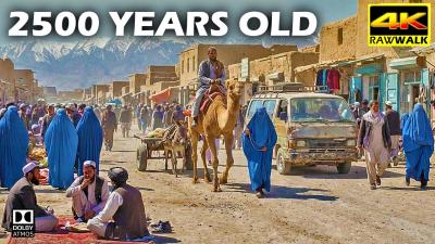 2500 Years Old City  4K Walking Tour Peshawar 