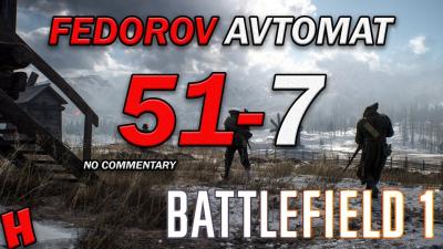 517 FEDOROV AVTOMAT NO COMMENTARY  Battlefield 1  BF1 Lupkow Pass Medic gameplay Multiplayer PC