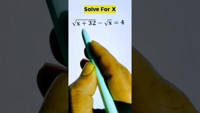 A Nice Square Root Algebra Math Problem maths study algebra shorts mathematics