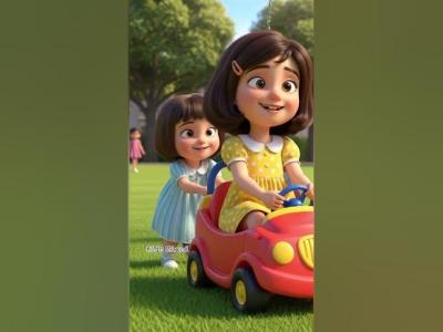 Aneesa and Tehmina  kids story  2 sisters story  2 sisters play together  Toys sharing story 