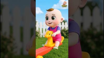 Baby On The SeeSaw Ride  Nursery Rhymes  Kids Song  Joyful Jingles shorts rhymes