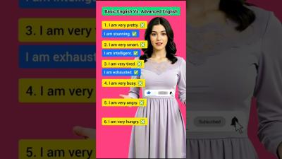 Basic English vs Advanced English  Speak Like a Native Speaker LearnEnglish BasicVsAdvanced