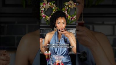 Brown Sugar Peach  Hibiscus Celebration Punch RECIPE IN DESCRIPTION