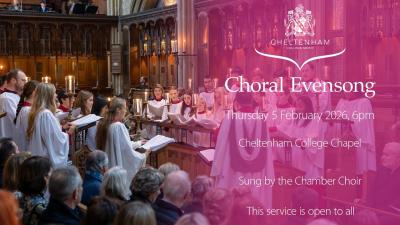 Choral Evensong Thursday 5 February 2026 6pm
