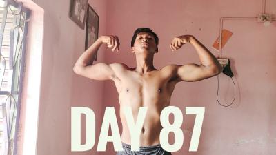 Day 87 Bicep Workout Intense Arm Workout for Bigger Biceps  Fitness Journey