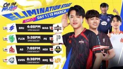 EN Elimination Stage Day 1  Free Fire Clash Masters SEA 2026 Spring