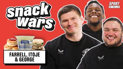 England Rugby Players Rate English  Rest of the World Food  Snack Wars
