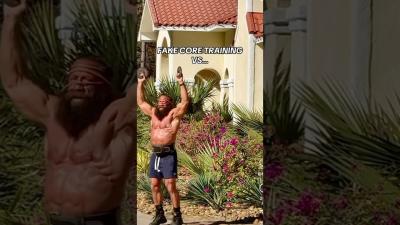 FAKE CORE VS CORE absworkout coreworkout calisthenics gym core abs workout fitness fit