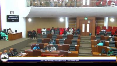 FIRST ORDINARY SESSION IN THE 2026 LEGISLATIVE YEAR.