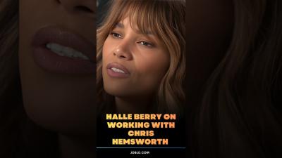 Halle Berry On Working With Chris Hemsworth On The Set Of Crime 101