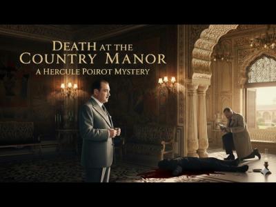 Hercule Poirot Death at the Country Manor  A Classic English Mystery Audiobook