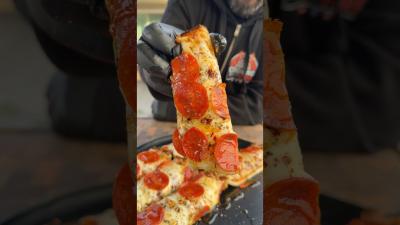 Hot honey French bread pizza on my ssolostovei Prime pizza oven