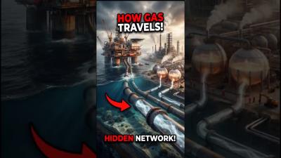How LNG Gas Travels Under the Ocean Part 2 shorts ocean