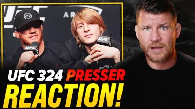 ITS HEATING UP BISPING reacts to UFC 324 PRESS CONFERENCE