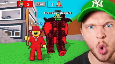 Le Vrai Sammy ma Duel sur Steal a Brainrot 