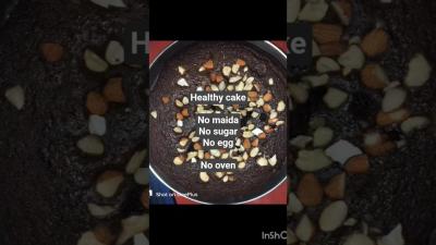No sugar no maida no egg Healthy cake cakehealthycooking food viralvideo youtubeshorts