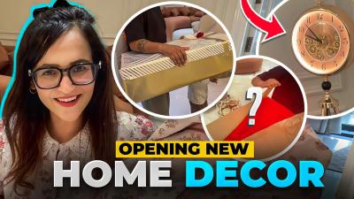Opening New Bedsheets and Gifts for NEW HOME 