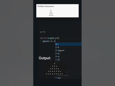 python pattern interview question shorts youtubeshorts coding
