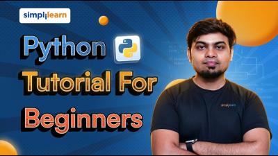 Python Tutorial For Beginners 2026  Python Programming Tutorial  Python Full Course  Simplilearn