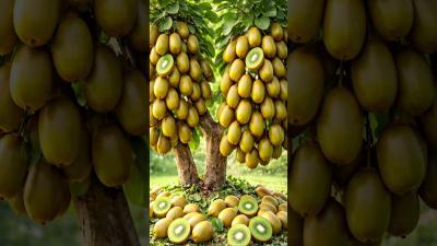 Quick and easy techniques for propagating and growing kiwi fruit trees garden fruits farm