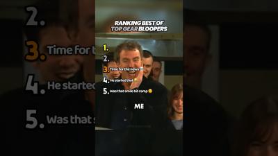 Ranking Top 5 Best Of Top Gear Bloopers cars thegrandtour topgear
