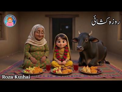 Roza Kushai Urdu Kahani  Animated Urdu Moral Story  Magical Stories  Fairy Tale in Urdu Hindi