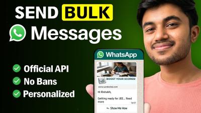 Send Bulk Whatsapp Messages using official WhatsApp API without getting banned  Full tutorial
