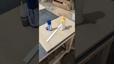 Simple flattening jig for my planer. woodworking planer jig flattening diy