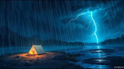 Sounds Of Rain And Thunder For Sleep   Deep Sleep Thunderstorm Ambience  Relaxing Rain Sounds