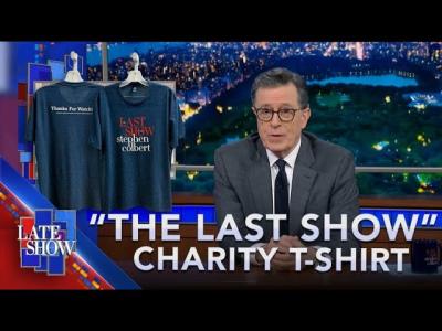 Stephen Launches The Last Show Charity TShirt With Help From Chef José Andrés