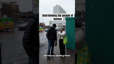 Talking music with the people of Harlem. This interview was so much fun lol rnb harlem beyonce