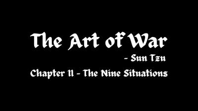 The Art of War  Chapter 11 The Nine Situations  Sun Tzu Audiobook  BooksByKhushbu