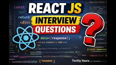 Top React JS Interview Questions and Answers  React Interview Prep  coding job interview