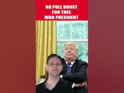 Trump Fails to Get War Polling Boost shorts