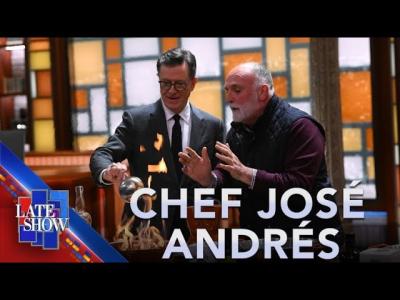 Watch Your Eyebrows Chef José Andrés Is Cooking With Fire