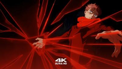 Yuji Itadori Blood Energy 4K Live Wallpaper  Screensaver  Jujutsu Kaisen