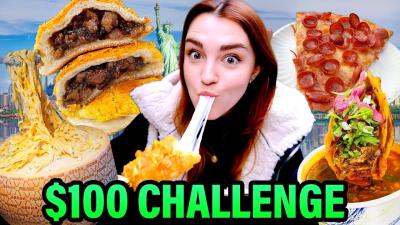 100 Street Food Challenge in NYC