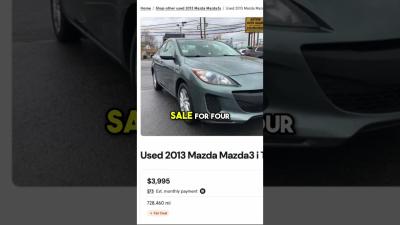 728k Mile Mazda 3  4000