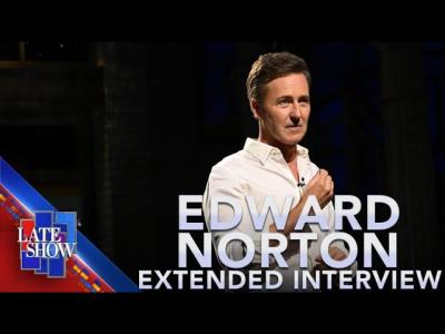 Action Is The Antidote To Doomscrolling Anxiety  Edward Norton EXTENDED INTERVIEW