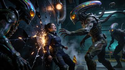 Alien Lord Crushed a Cadet  Until a Human Caught His Fist