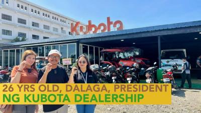 Ang Galing nya 26 Years Old Dalaga President na ng Isang Dealership ng Kubota