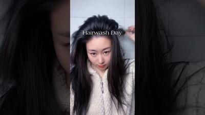 ASMR Hair Wash Night Routine  SelfCare  Scalp Massage ASMR SelfCare NightRoutine