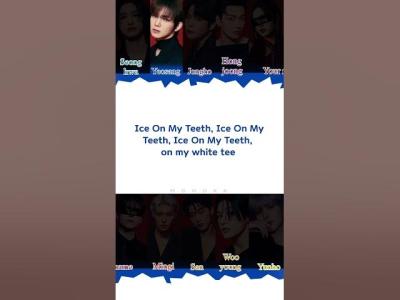 ATEEZ 에이티즈  ICE ON MY TEETH 9 Members ver.  Karaoke ver. youasamember kpop karaoke ateez