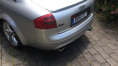 Audi A6 v8 4.2 litre full exhaust