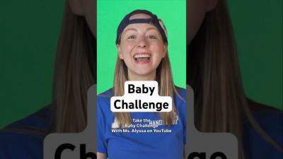 Baby Learning First Words  Gestures Challenge Learn with Ms. Alyssa